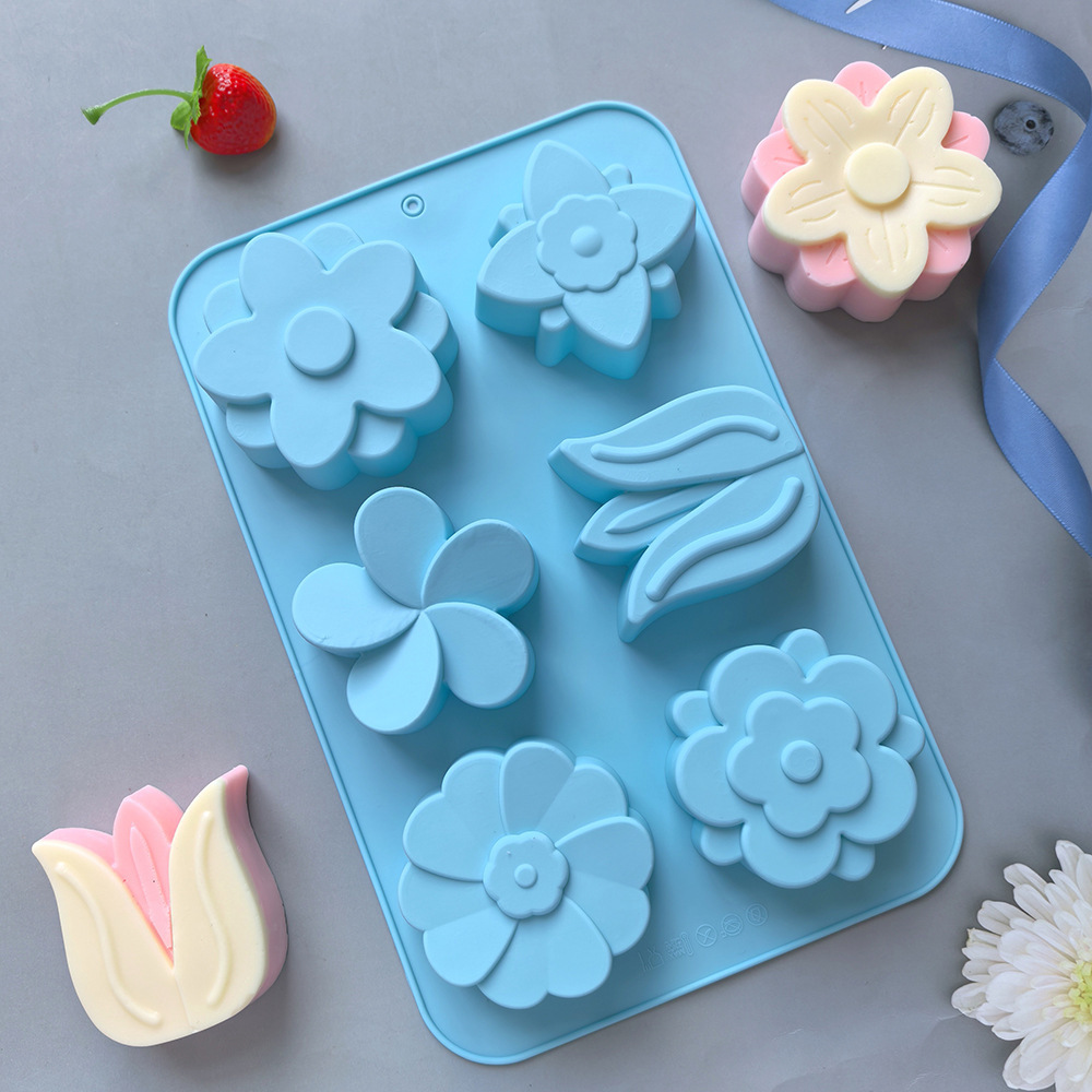 kinds Flower Silicone Molds Di - Soap Making Kit For Beginners review and price